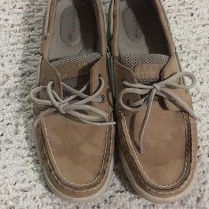 Light Brown Sperry Topsiders